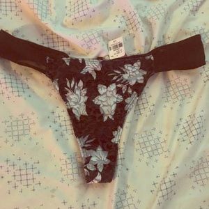 Pink thong
